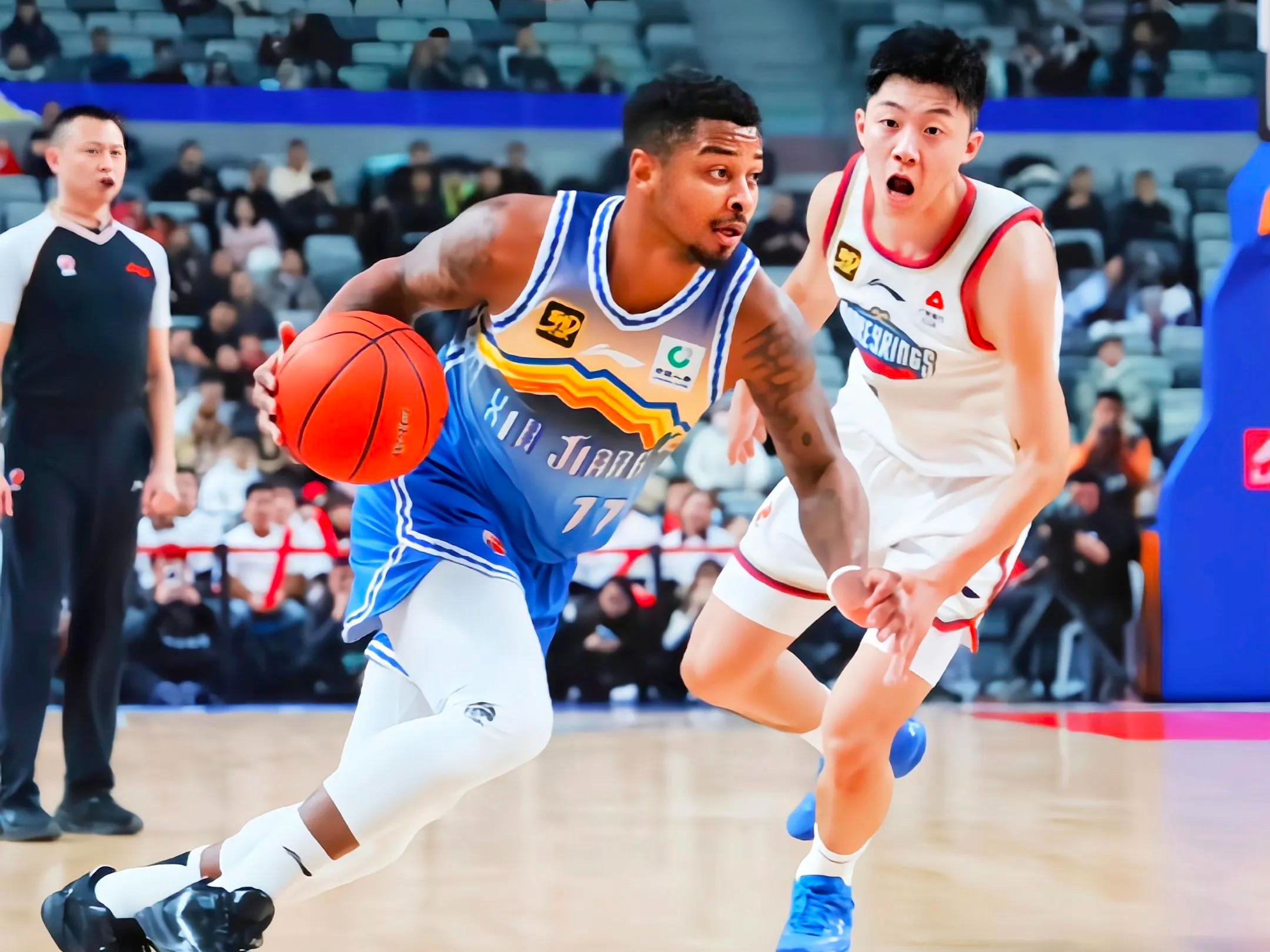 包含新疆大胜北控，继续豪取胜利稳固积分榜前四的词条